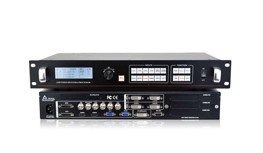 2通道LED拼接处理器