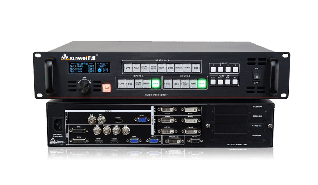 3通道LED拼接处理器