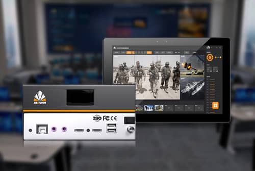 讯维4K双引擎分布式可视化系统助力安徽某市打造疫情防控指挥中心
