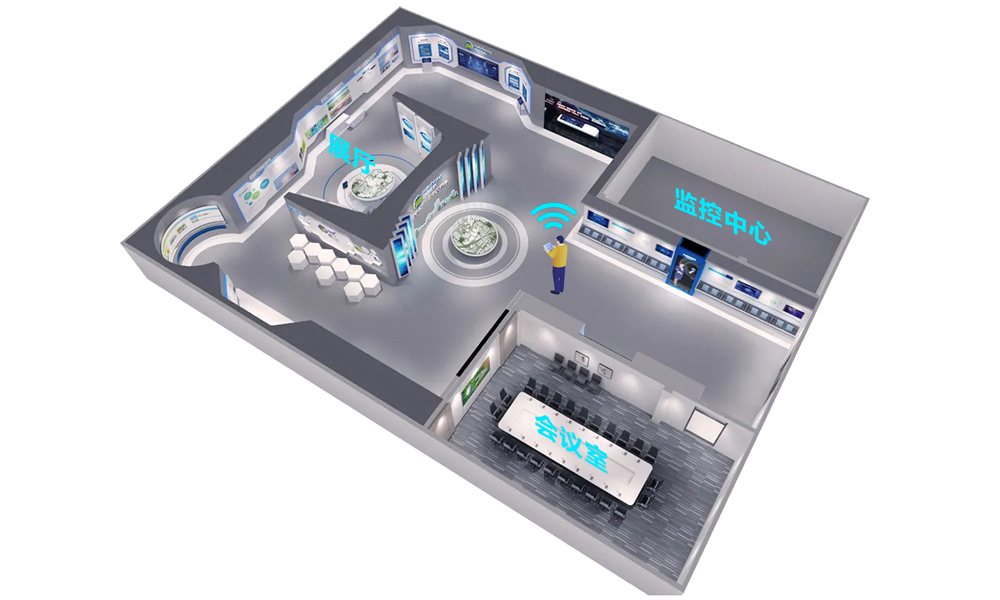 分布式展厅多媒体交互控制