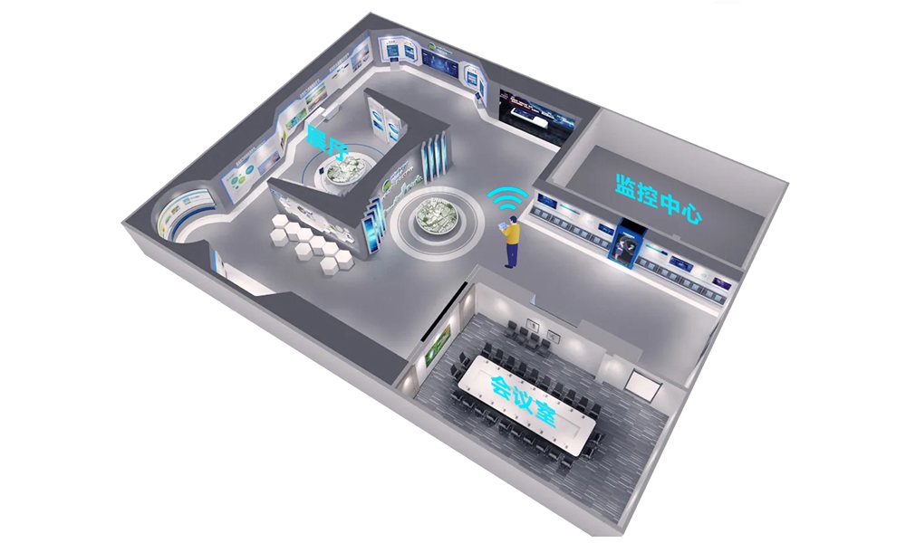 多场景管控示意图