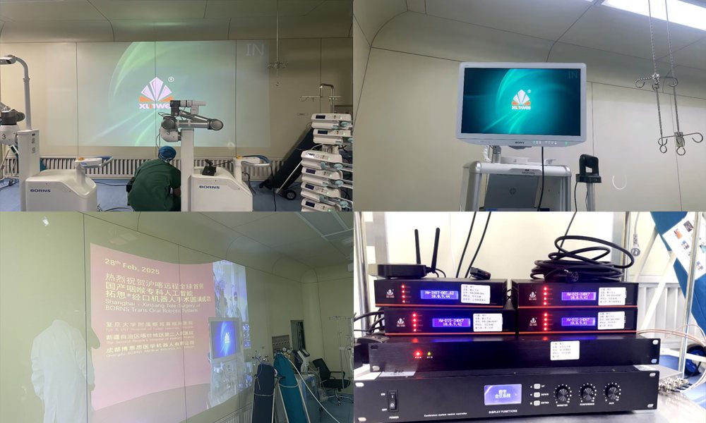 讯维设备调试现场