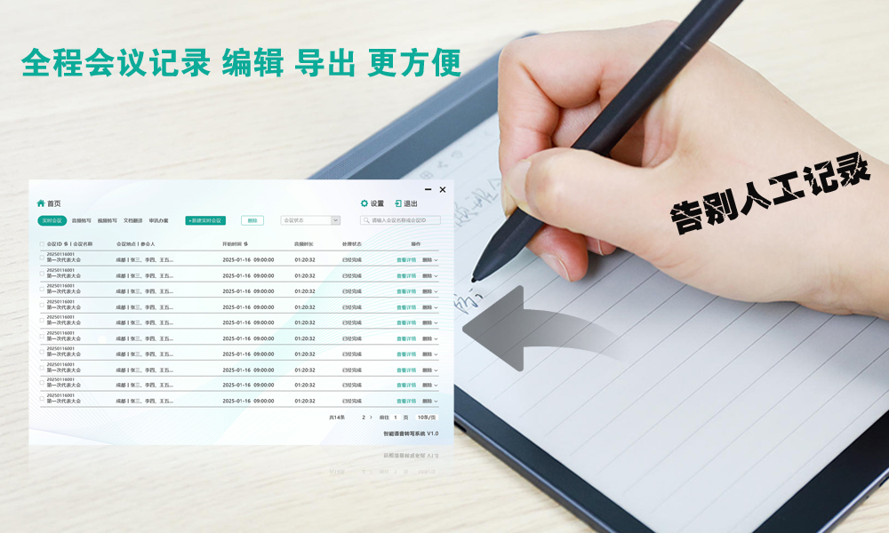 会议记录编辑