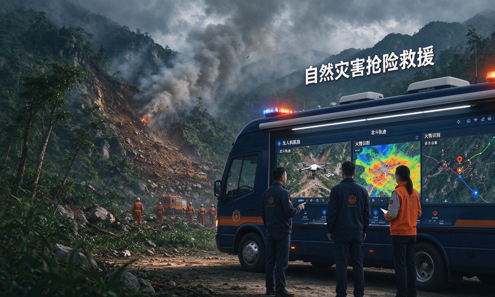 移动应急救援场景