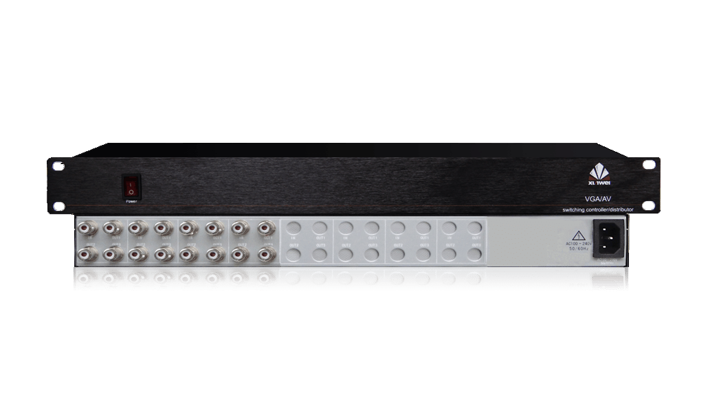 4进12出音频分配器