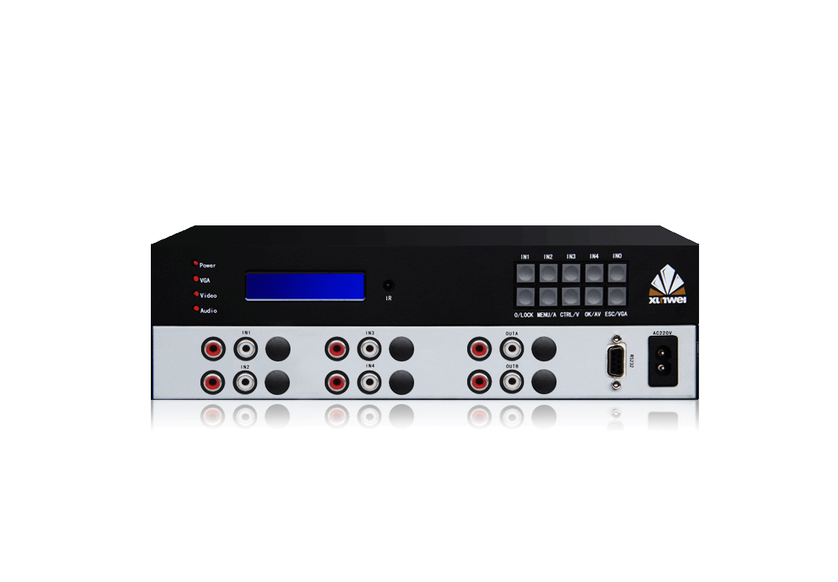 4进1出音频切换器