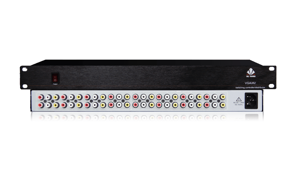 4进12出音视频分配器