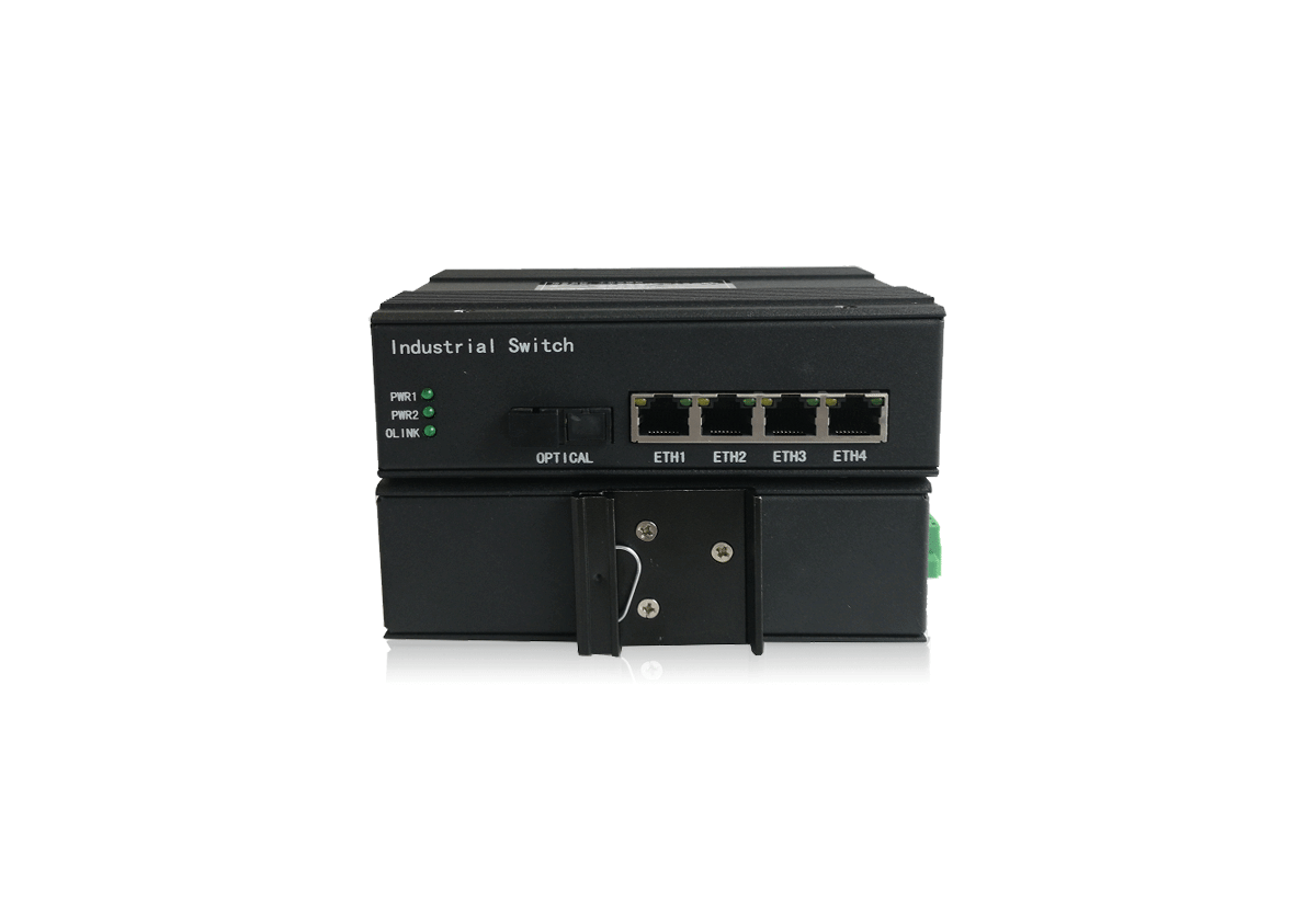 4路工业级百兆光纤收发器