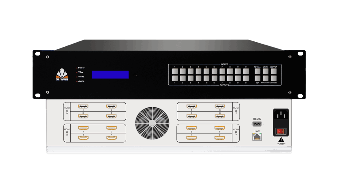 8路4K HDMI矩阵