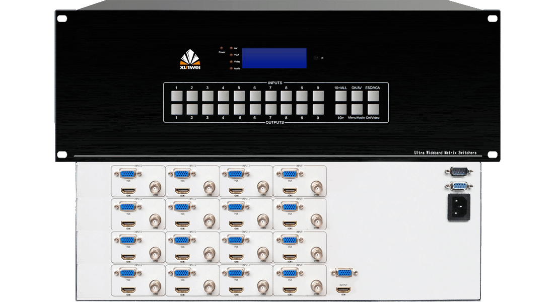 48进1出高清混合切换器