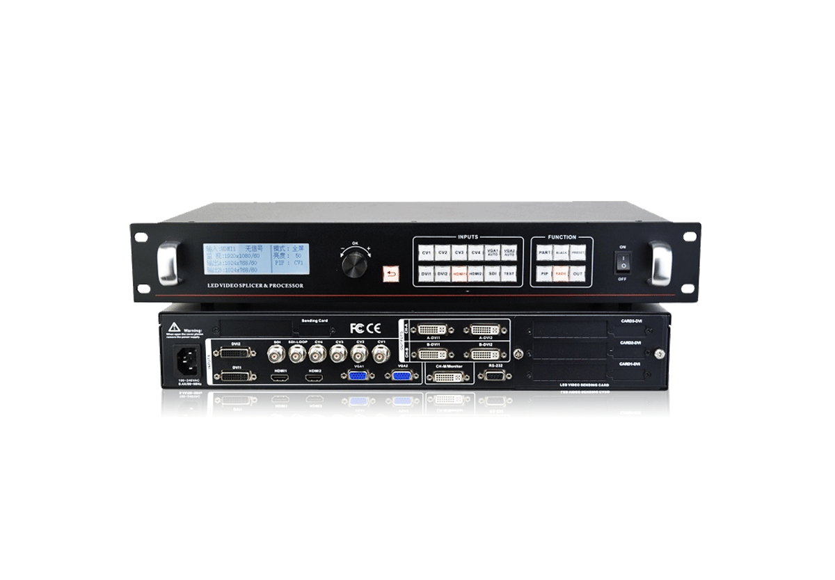 2通道LED拼接处理器