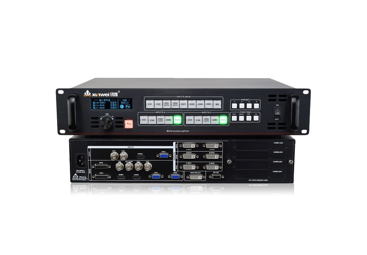 3通道LED拼接处理器