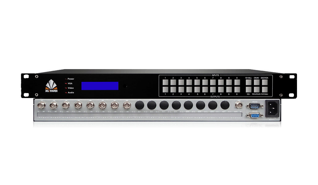 8进1出视频切换器