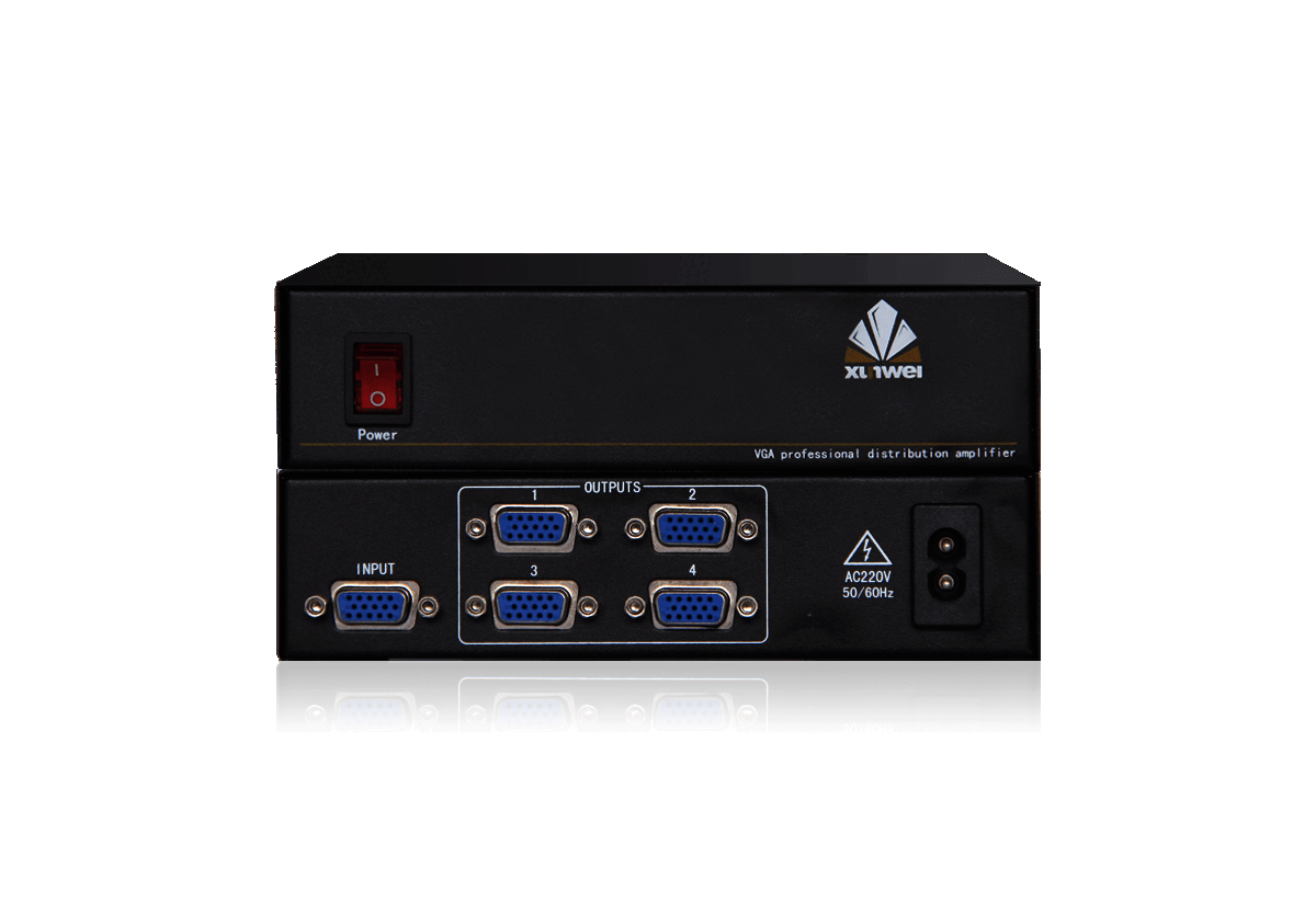 1进4出VGA分配器