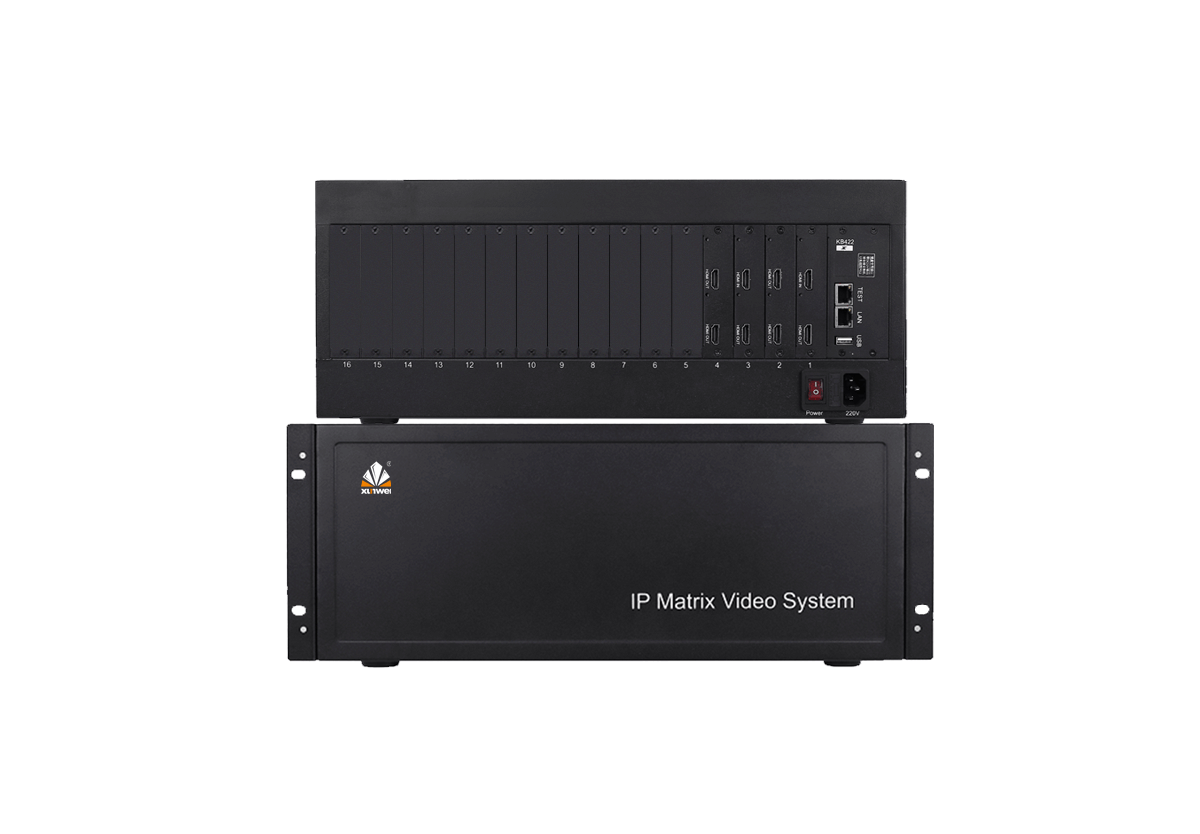 4路网络拼接矩阵