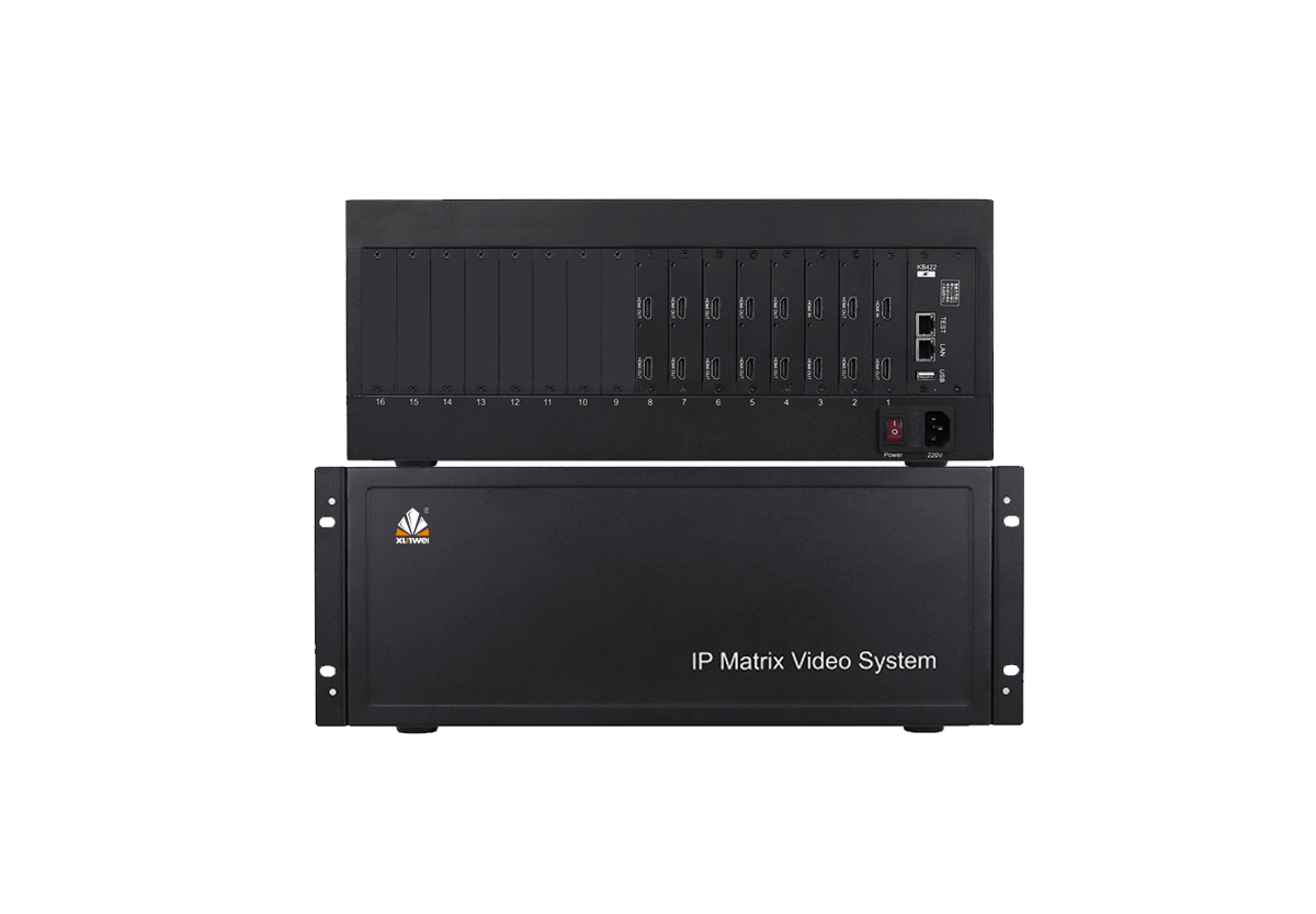 8路网络拼接矩阵