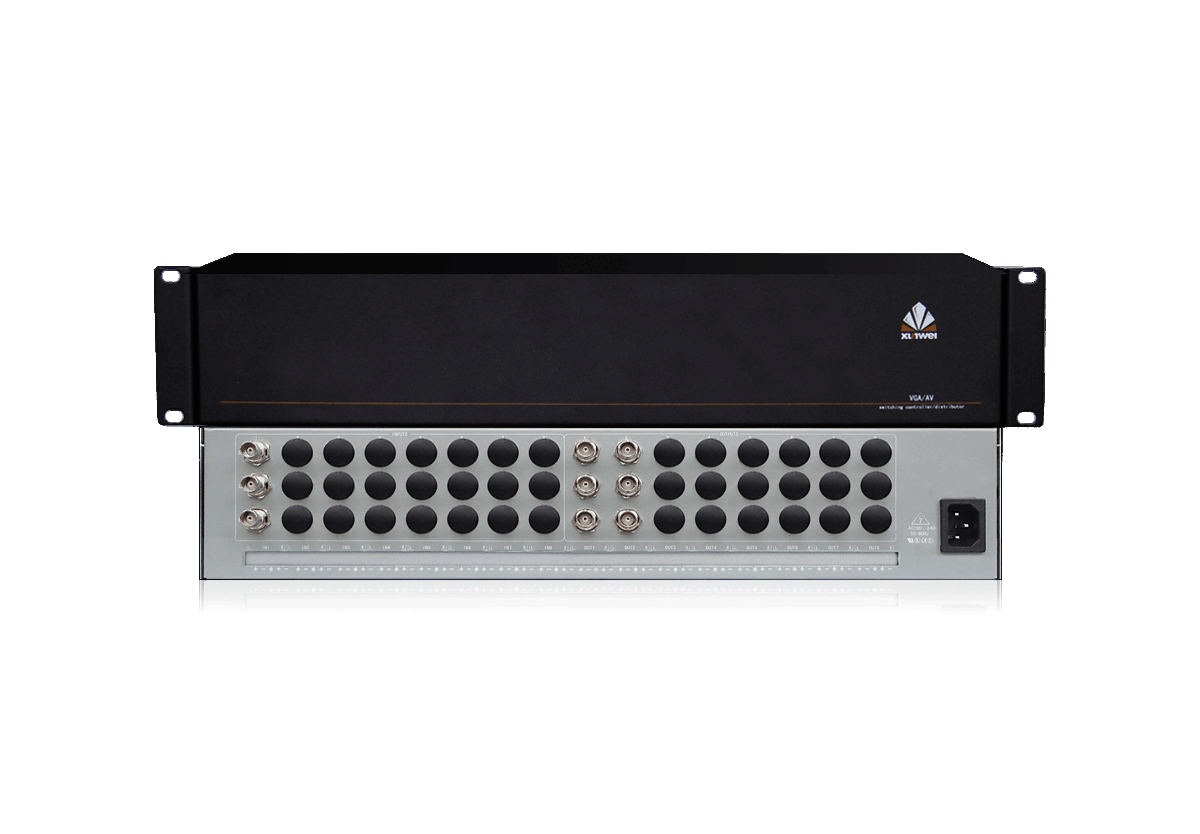 1进2出分量视频分配器